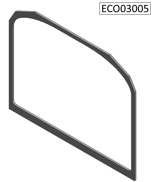 Glass Gasket ECO03005 Hunter Stoves