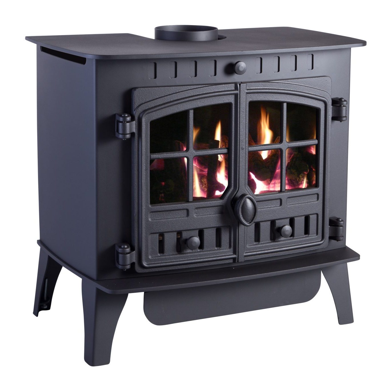 Herald 6 Natural Gas (Double Door) – Hunter Stoves