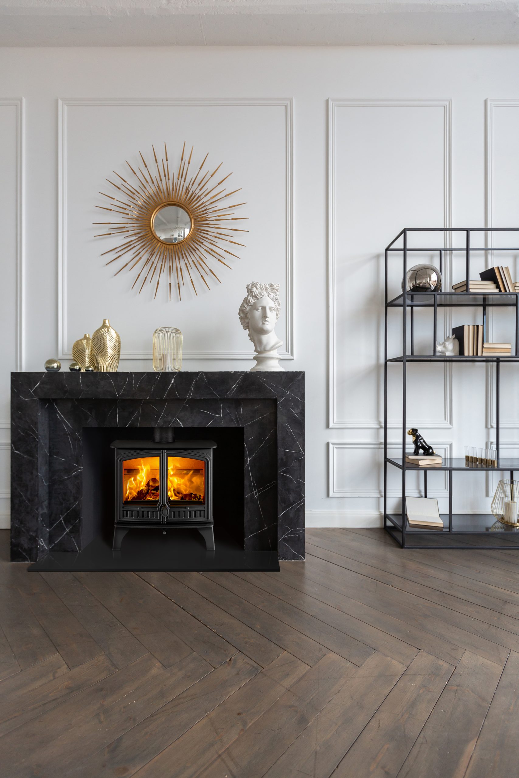 Herald 8 Eco, Double Door – Hunter Stoves